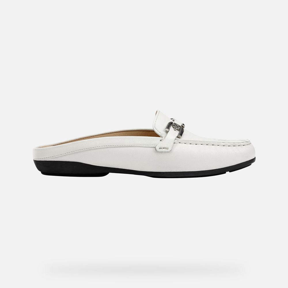 Mocassins Geox Senhora Branco - Annytah - GAROP7035